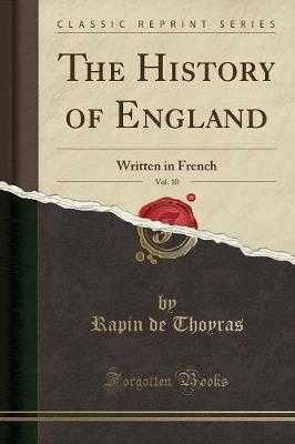 Book cover for The History of England, Vol. 10