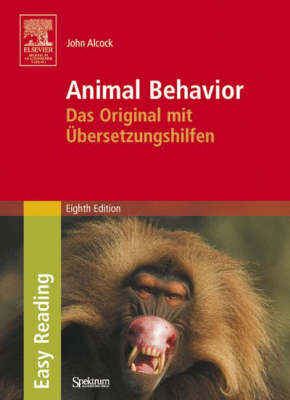 Book cover for Animal Behavior: Das Original Mit Ubersetzungshilfen