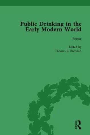 Cover of Public Drinking in the Early Modern World Vol 1
