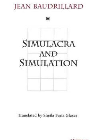 Cover of Simulacra and Simulation