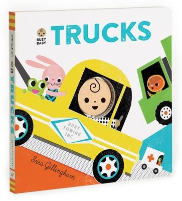 Book cover for Busy Baby: Trucks