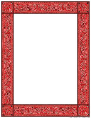 Book cover for Red Bandanna Printer Paper