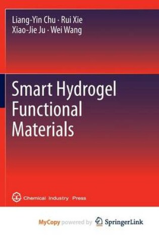 Cover of Smart Hydrogel Functional Materials