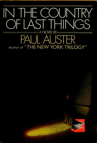 Book cover for In the Country of Last Things