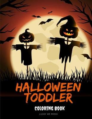 Cover of Halloween Toddler Coloring Book