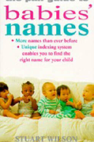 Cover of The Pan Guide to Babies' Names
