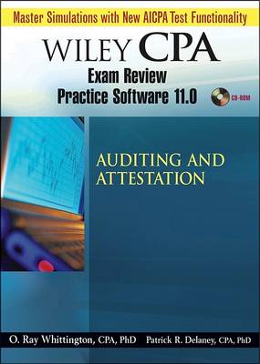 Book cover for Wiley CPA Examination Review Practice Software-Audit 11.0