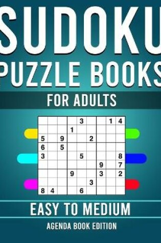 Cover of Sudoku Puzzle Book for Adults Easy to Medium