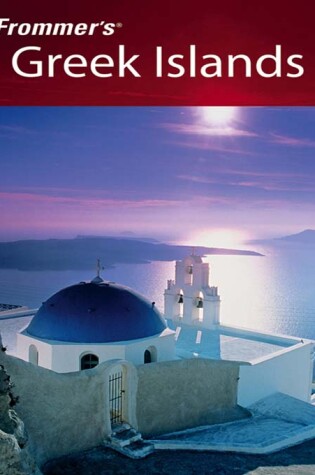 Cover of Frommer's Greek Islands