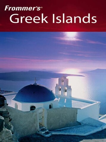 Cover of Frommer's Greek Islands