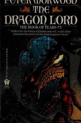 Cover of Morwood Peter : Book of Years 3: the Dragon Lord