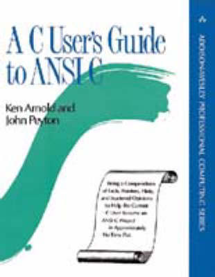 Book cover for A C User's Guide to ANSI C