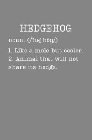 Cover of Hedgehog