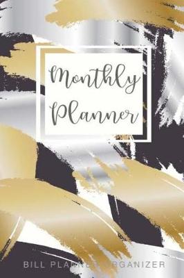 Cover of Monthly Bill Planner Organizer