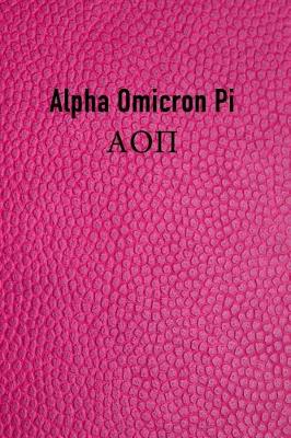 Book cover for Alpha Omicron Pi