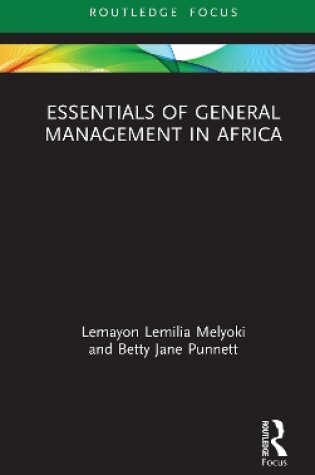 Cover of Essentials of General Management in Africa