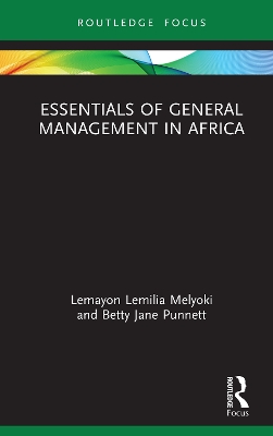 Book cover for Essentials of General Management in Africa