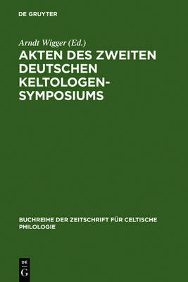 Cover of Akten Des Zweiten Deutschen Keltologen-Symposiums