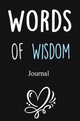 Book cover for Words Of Wisdom Journal