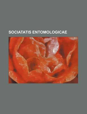 Book cover for Sociatatis Entomologicae