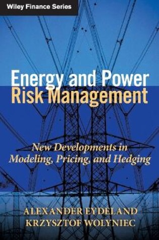 Cover of Energy and Power Risk Management