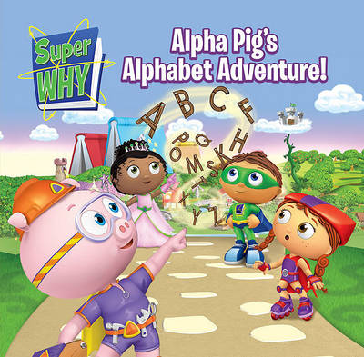 Book cover for Alpha Pig's Alphabet Adventure!