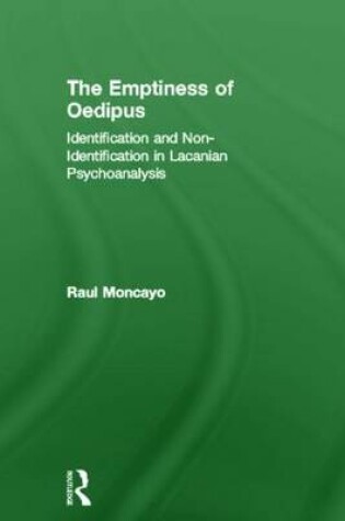 Cover of The Emptiness of Oedipus