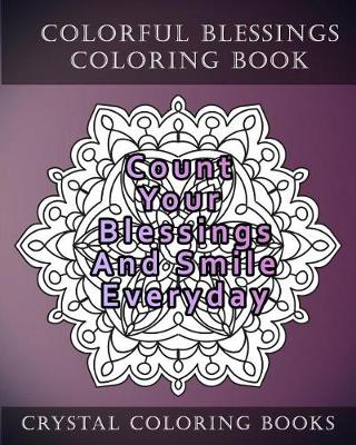 Book cover for Colorful Blessings Coloring Book