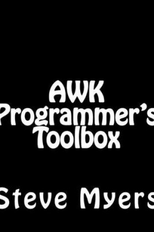 Cover of AWK Programmer's Toolbox