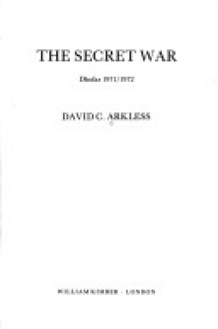 Cover of The Secret War