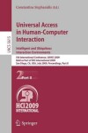 Book cover for Universal Access in Human-Computer Interaction - Intelligent and Ubiquitous Interaction Environments