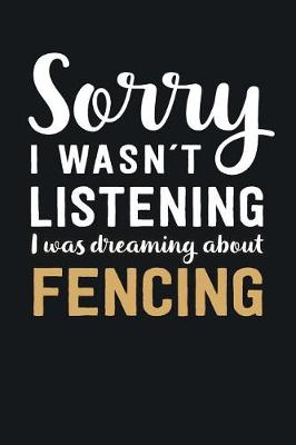 Book cover for I was Dreaming about Fencing