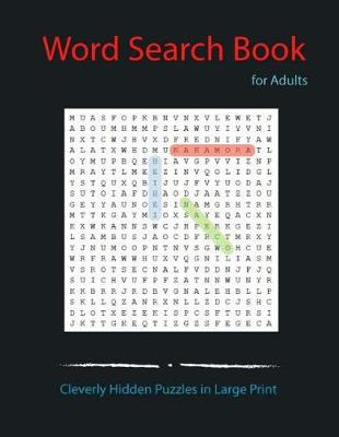 Book cover for Word Search Book for Adults