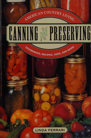 Cover of Canning & Preserving