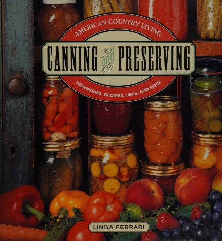 Book cover for Canning & Preserving
