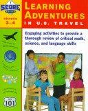 Cover of Kaplan Learning Adventures in U S Travel Grades 3-4