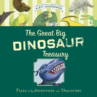 Book cover for The Great Big Dinosaur Treasury