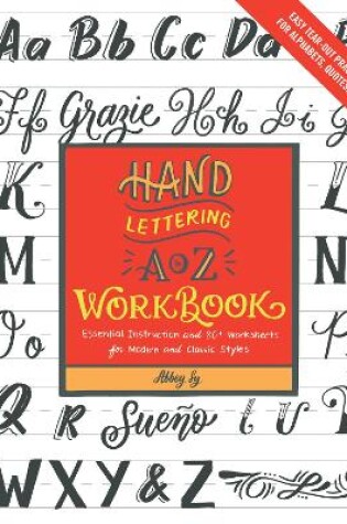 Cover of Hand Lettering A to Z Workbook