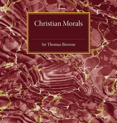 Book cover for Christian Morals