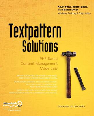 Book cover for Textpattern Solutions