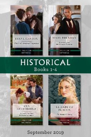 Cover of Historical Box Set 1-4/The Lord's Highland Temptation/Reunited with Her Viscount Protector/A Family for the Widowed Governess/The Duchess's Sec