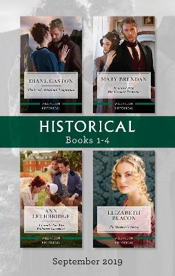 Book cover for Historical Box Set 1-4/The Lord's Highland Temptation/Reunited with Her Viscount Protector/A Family for the Widowed Governess/The Duchess's Sec