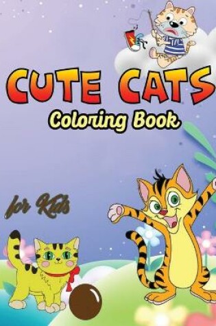 Cover of Cat Coloring Book for Kids