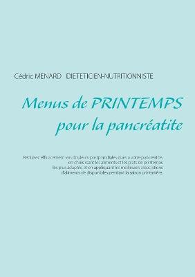 Book cover for Menus de printemps pour la pancréatite