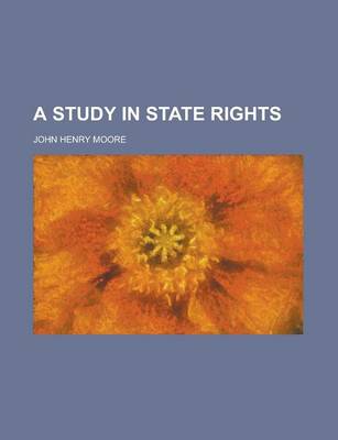 Book cover for A Study in State Rights