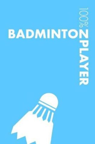 Cover of Womens Badminton Player Notebook
