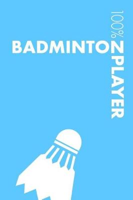 Book cover for Womens Badminton Player Notebook