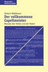 Book cover for Der vollkommene Capellmeister (1739)