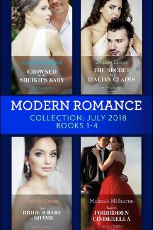 Cover of Modern Romance July 2018 Books 1-4 Collection