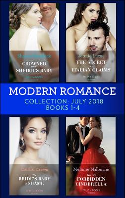 Book cover for Modern Romance July 2018 Books 1-4 Collection